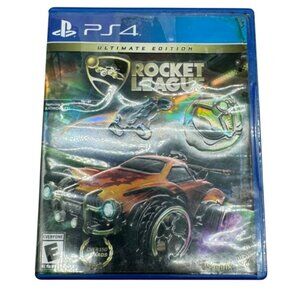 Rocket League Ultimate Edition PS4 Video Game rated everyone READ